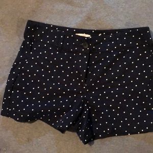 LOFT Ann Taylor polka pot shorts. Size 4